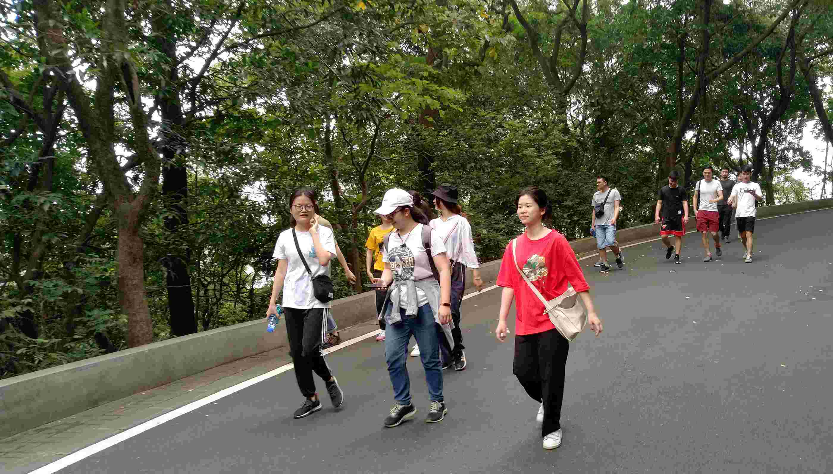 嘉东活动白云山爬山之旅