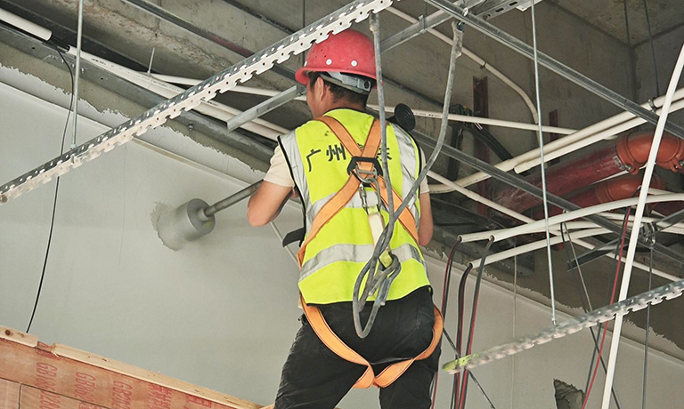 【施工现场】美智光电科技股份有限公司<br>实验室整体建设工程项目施工现场